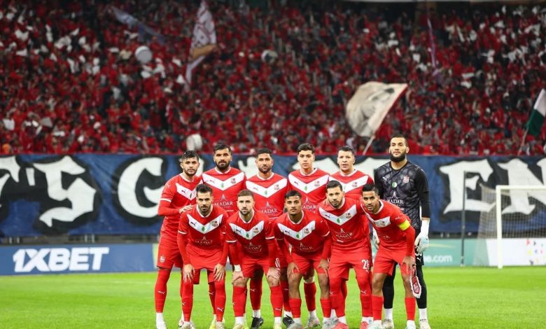 شباب بلوزداد يحتفل بالتأهل إلى نصف نهائي كأس الكونفدرالية