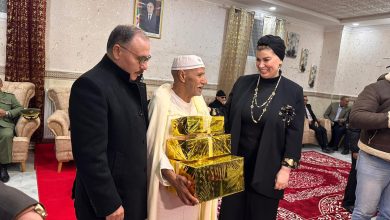 قافلة تضامنية لكبار السن وذوي الاحتياجات الخاصة بسوق أهراس