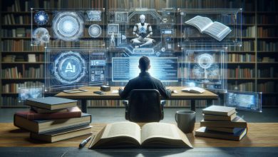 استخدام الذكاء الاصطناعي في كتابة الكتب وتصميمها وتسويقها