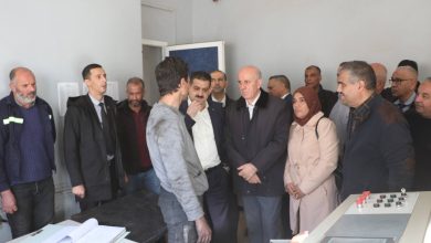 وزير الري يتنقل ميدانيا إلى تلمسان