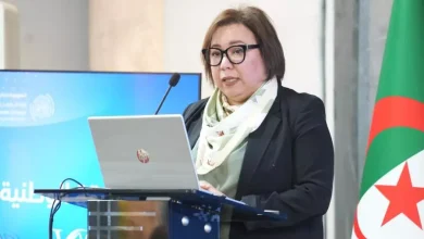وزيرة التكوين والتعليم المهنيين، "نسيمة أرحاب":
