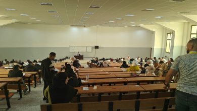 انطلاق مسابقة الكفاءة المهنية للمحاماة بكلية الحقوق بجامعة العفرون