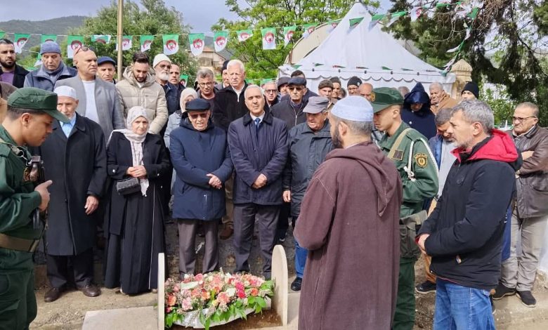 مراسم إحياء الذكرى الـ70 لاستشهاد البطل لوناس تيميزار في بومرداس