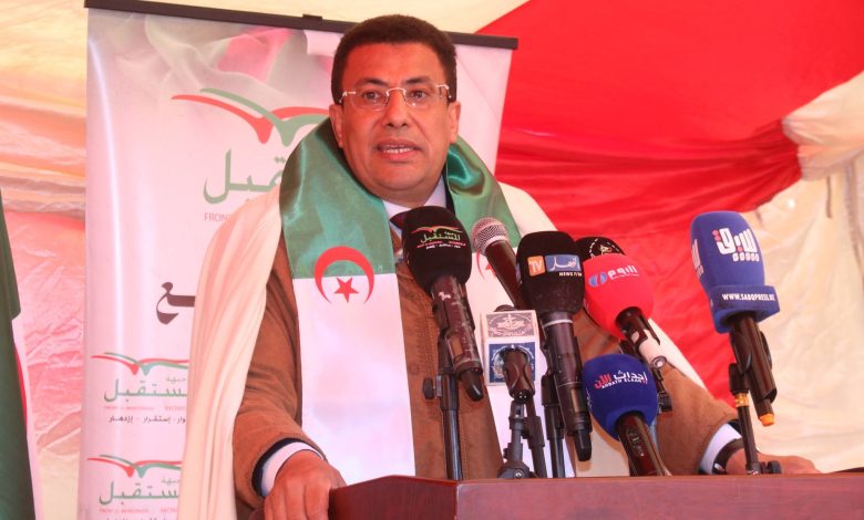 رئيس حزب جبهة المستقبل يؤكد من سيدي بلعباس :