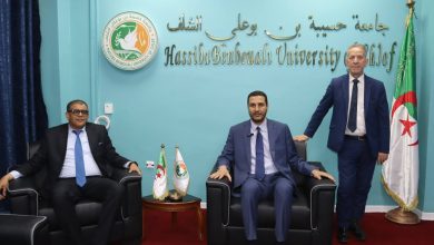 في إطار شراكة نموذجية هي الأولى من نوعها بين جامعة الشلف