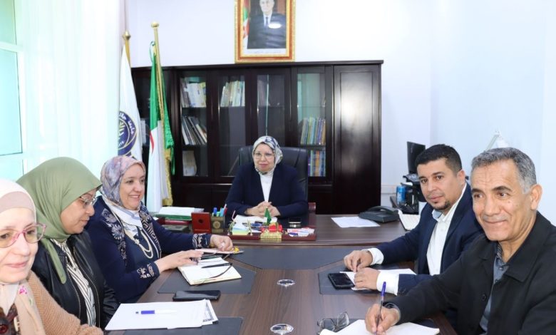 جامعة جيلالي ليابس اجتماع تنسيقي