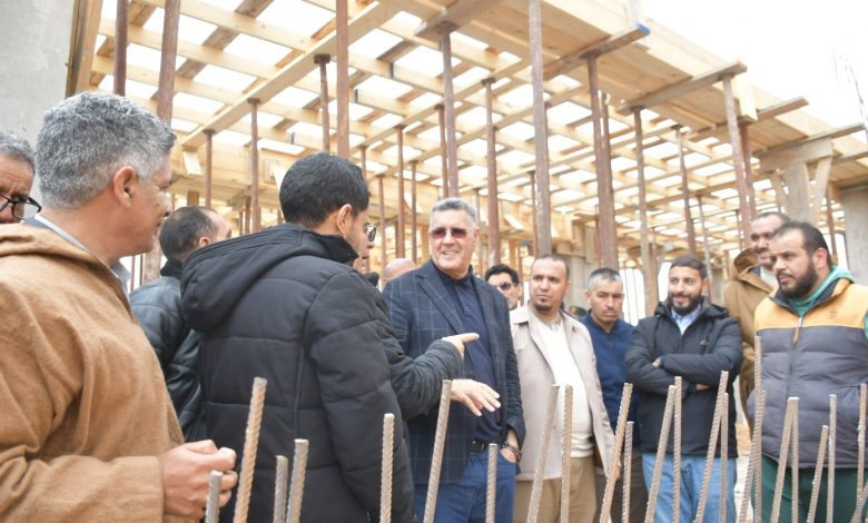لتسريع وتيرة إنجاز المشاريع التنموية بالنعامة