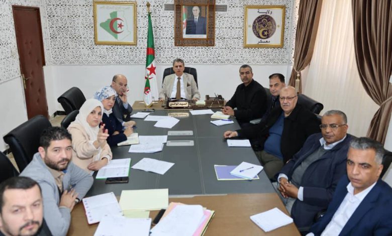 متابعة ملفات التحسين الحضري وتهيئة المحيط 