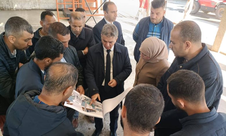 مشروع تهيئة المحطة البرية بمعسكر