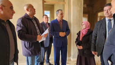 والي وهران يعاين مشروع القرية الجامعية ببلقايد