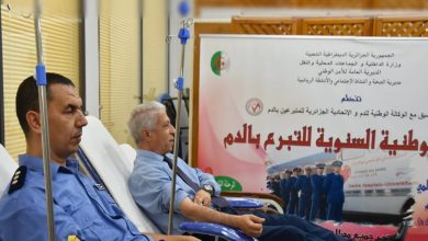 الشلف..حملة واسعة للتبرع بالدم في صفوف منتسبي الشرطة