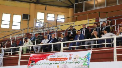 افتتاح نهائيات البطولة الوطنية المدرسية للرياضات الجماعية 