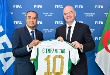 رئيس الفيفا يوجه رسالة خاصة للمنتخب الجزائري