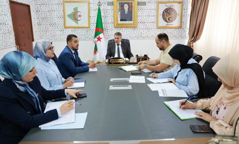 لقاء تنسيقي بين الوالي وأعضاء المجلس الأعلى للشباب بمعسكر